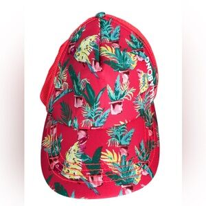 Billabong Parrot Tropical Print adjustable cap
